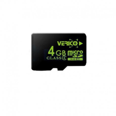 Verico MicroSDHC 4GB Class 4 (card only)